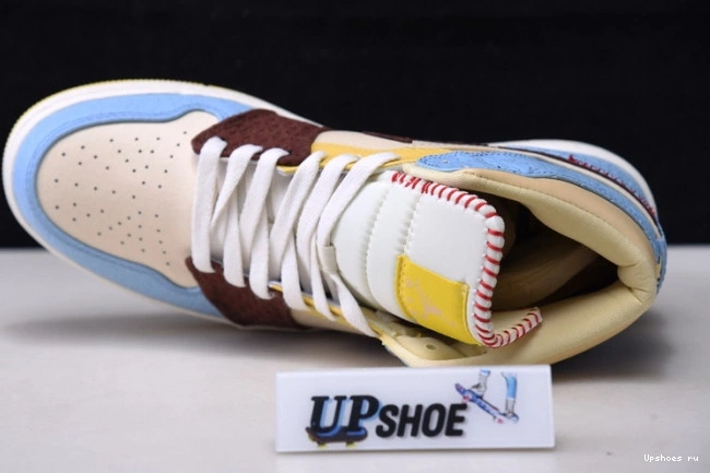 Maison Rouge CU2803-200  Chateau x High Fearless Air 1 Mid Jordan 1224